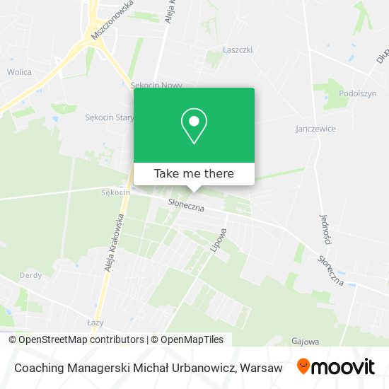 Coaching Managerski Michał Urbanowicz map