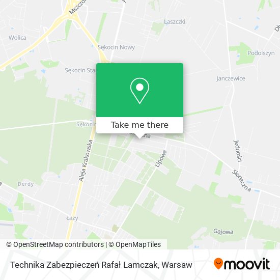 Technika Zabezpieczeń Rafał Lamczak map