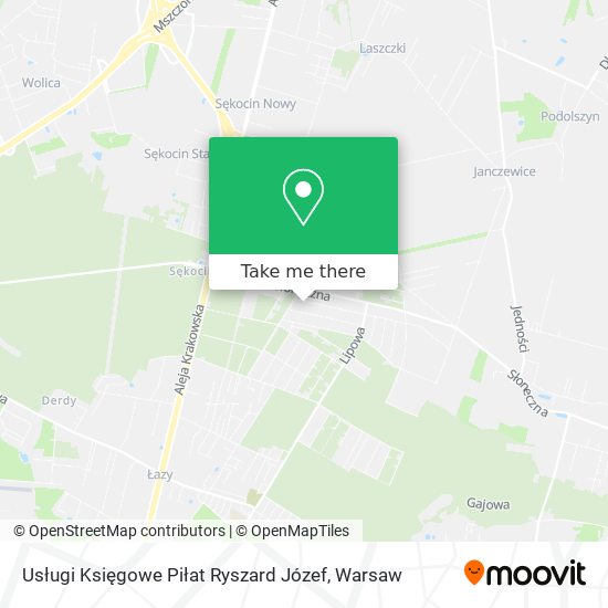 Usługi Księgowe Piłat Ryszard Józef map