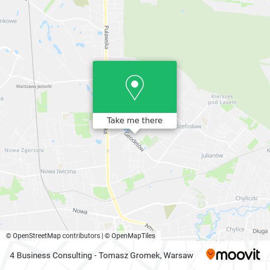 4 Business Consulting - Tomasz Gromek map