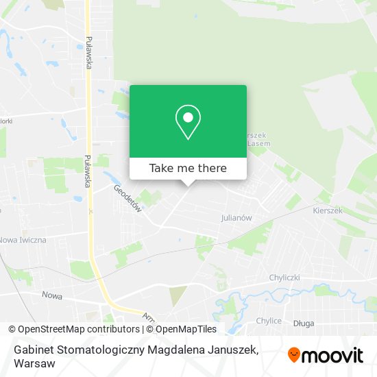 Gabinet Stomatologiczny Magdalena Januszek map