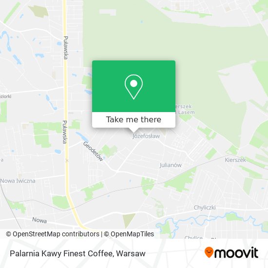 Palarnia Kawy Finest Coffee map