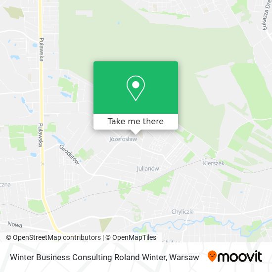 Winter Business Consulting Roland Winter map