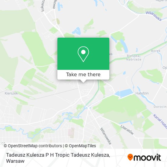 Tadeusz Kulesza P H Tropic Tadeusz Kulesza map