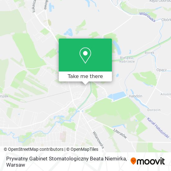 Prywatny Gabinet Stomatologiczny Beata Niemirka map