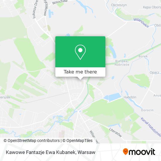 Kawowe Fantazje Ewa Kubanek map