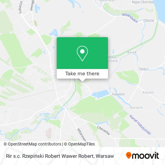 Rir s.c. Rzepiński Robert Wawer Robert map