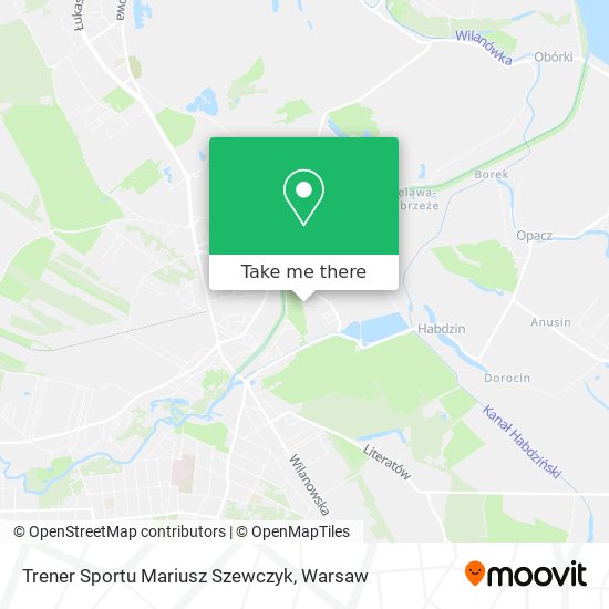 Trener Sportu Mariusz Szewczyk map