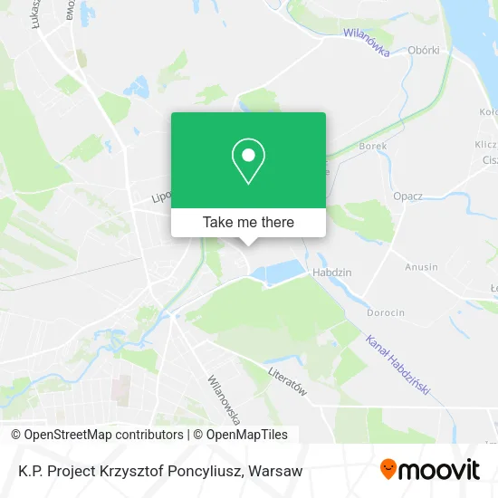 Карта K.P. Project Krzysztof Poncyliusz