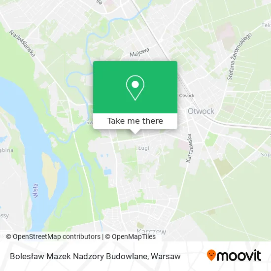Bolesław Mazek Nadzory Budowlane map