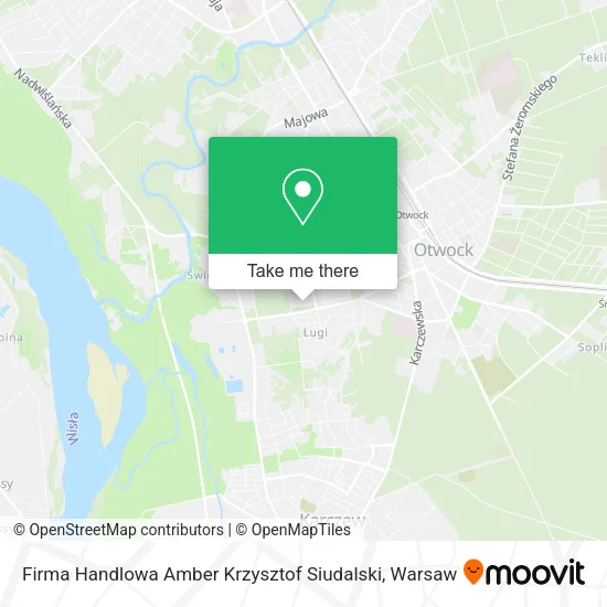 Карта Firma Handlowa Amber Krzysztof Siudalski