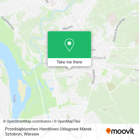 Карта Przedsiębiorstwo Handlowo Usługowe Marek Sztobryn
