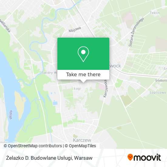 Żelazko D. Budowlane Usługi map