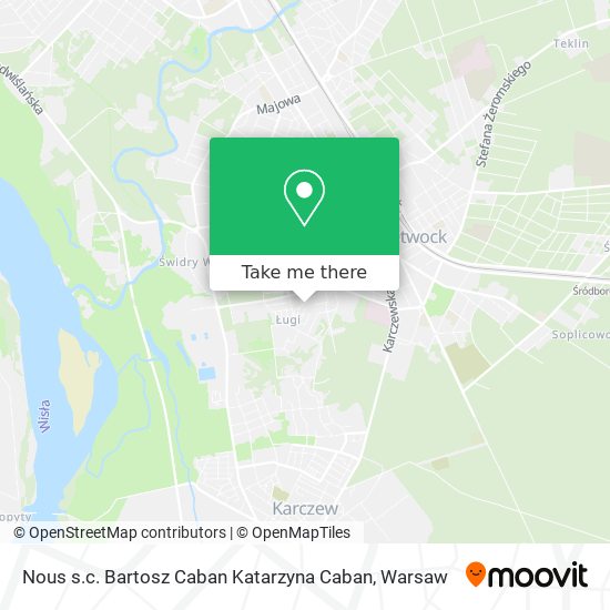 Nous s.c. Bartosz Caban Katarzyna Caban map