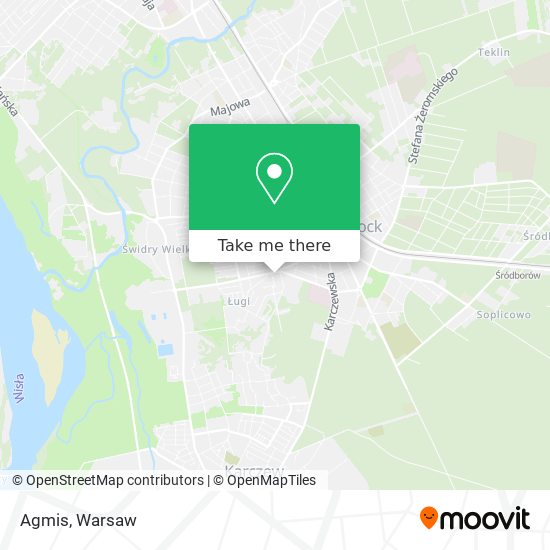 Agmis map