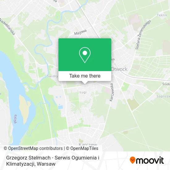 Grzegorz Stelmach - Serwis Ogumienia i Klimatyzacji map