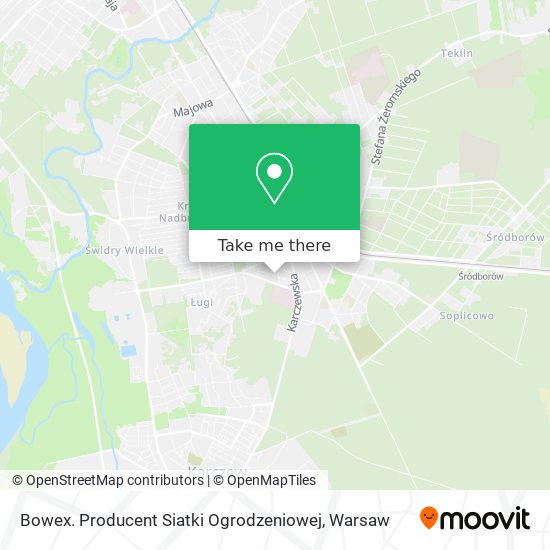 Bowex. Producent Siatki Ogrodzeniowej map