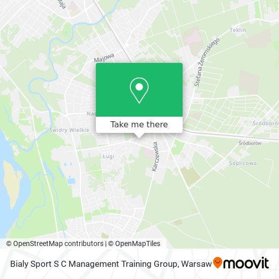 Bialy Sport S C Management Training Group map