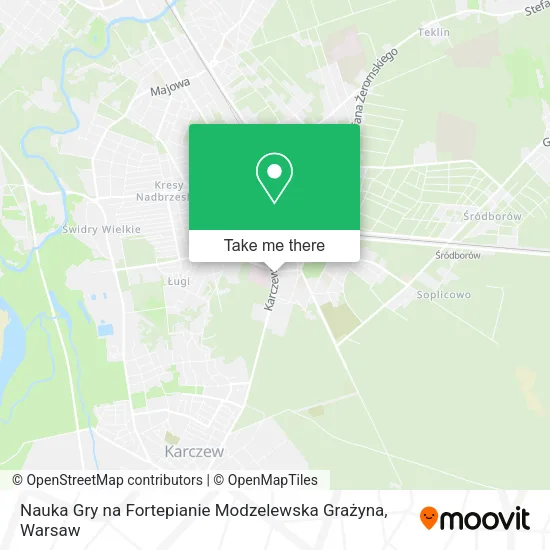 Nauka Gry na Fortepianie Modzelewska Grażyna map