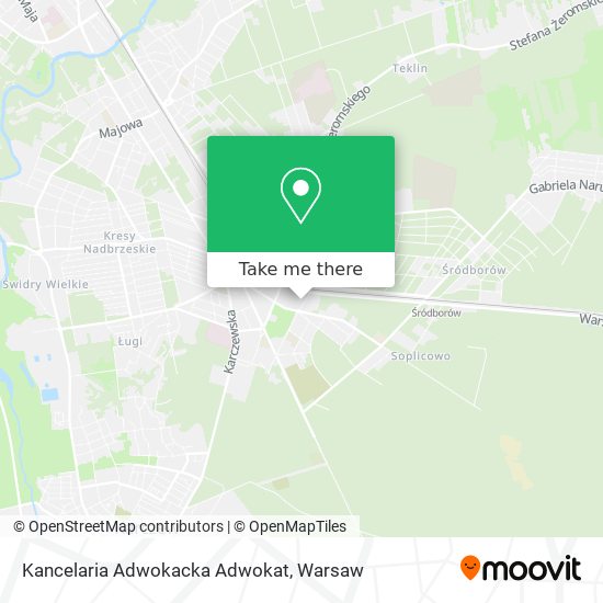 Карта Kancelaria Adwokacka Adwokat