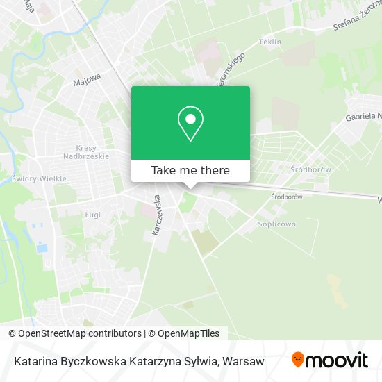 Katarina Byczkowska Katarzyna Sylwia map