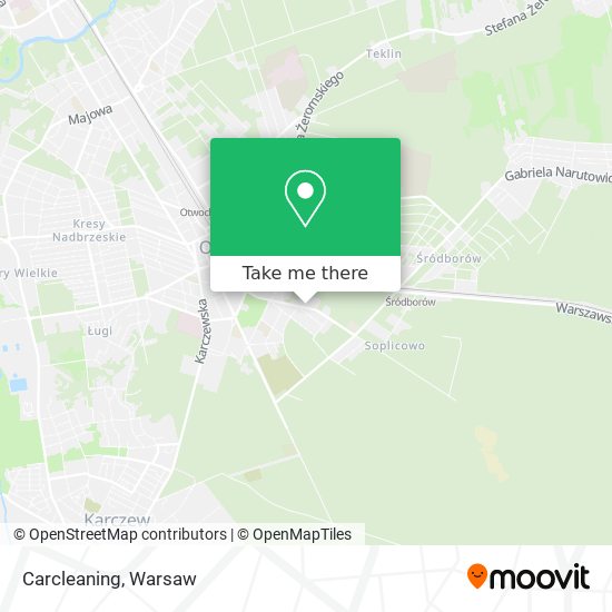 Carcleaning map