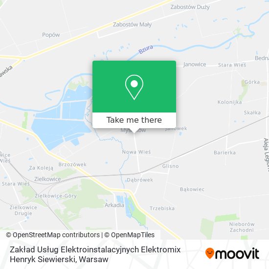 Zakład Usług Elektroinstalacyjnych Elektromix Henryk Siewierski map