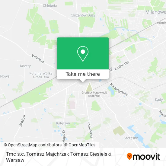 Tmc s.c. Tomasz Majchrzak Tomasz Ciesielski map