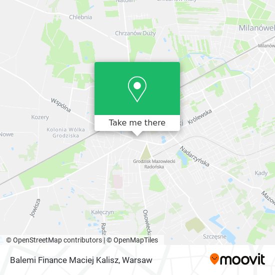 Balemi Finance Maciej Kalisz map