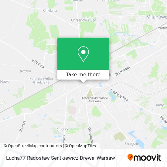 Lucha77 Radosław Sentkiewicz-Drewa map