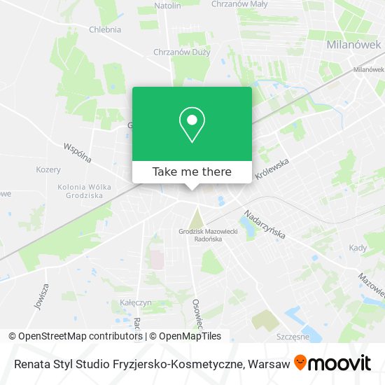 Renata Styl Studio Fryzjersko-Kosmetyczne map