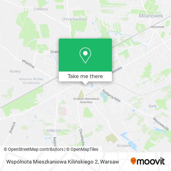 Wspólnota Mieszkaniowa Kilińskiego 2 map