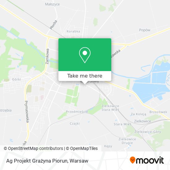 Ag Projekt Grażyna Piorun map