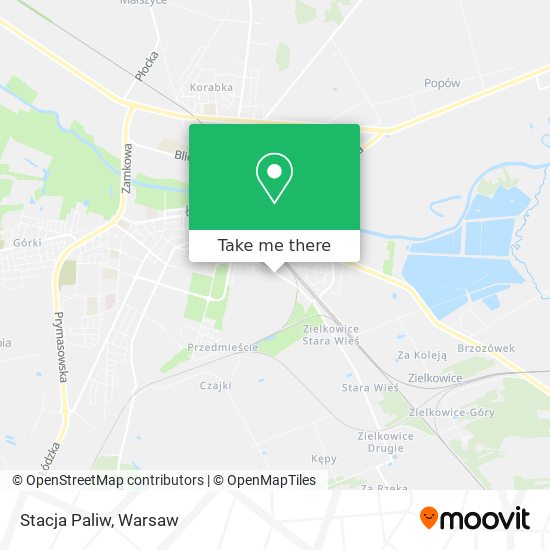 Stacja Paliw map