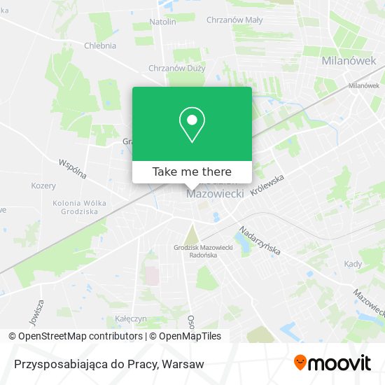 Przysposabiająca do Pracy map