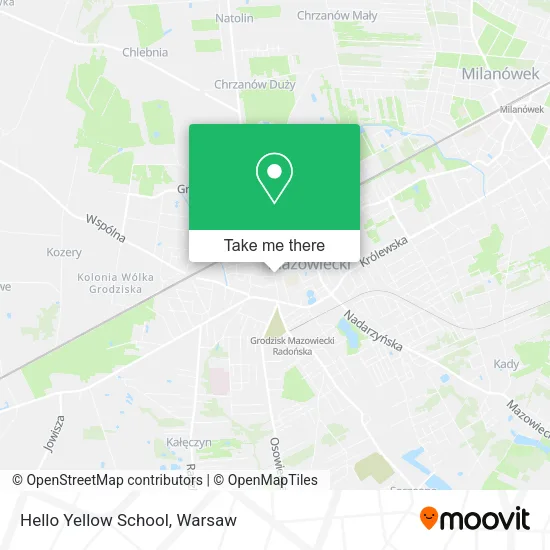 Hello Yellow School map