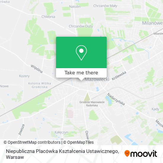 Niepubliczna Placówka Kształcenia Ustawicznego map