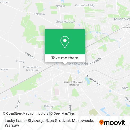 Lucky Lash - Stylizacja Rzęs Grodzisk Mazowiecki map