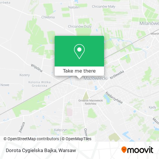 Dorota Cygielska Bajka map