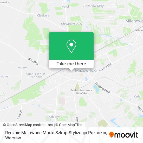 Ręcznie Malowane Marta Szkop Stylizacja Paznokci map