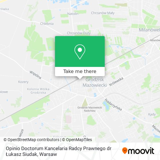 Opinio Doctorum Kancelaria Radcy Prawnego dr Łukasz Siudak map