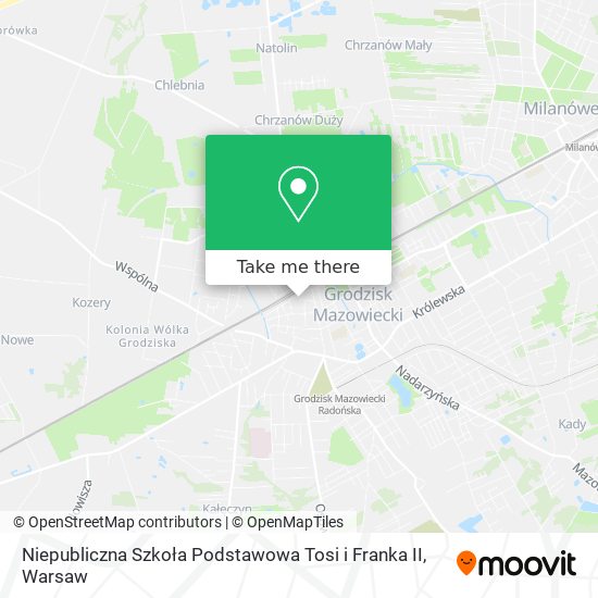 Niepubliczna Szkoła Podstawowa Tosi i Franka II map