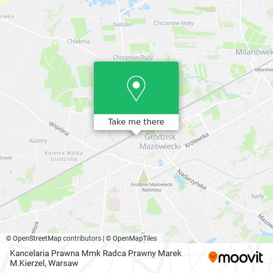 Kancelaria Prawna Mmk Radca Prawny Marek M.Kierzel map