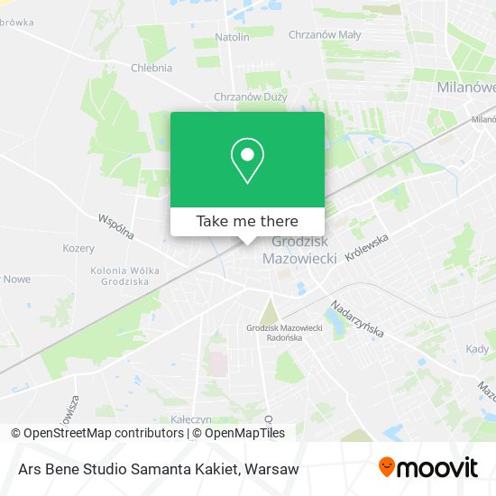 Ars Bene Studio Samanta Kakiet map