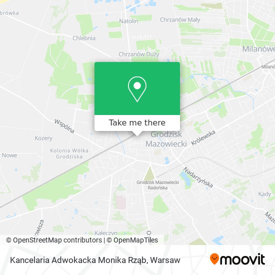 Kancelaria Adwokacka Monika Rząb map