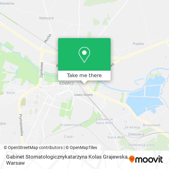 Gabinet Stomatologicznykatarzyna Kolas Grajewska map