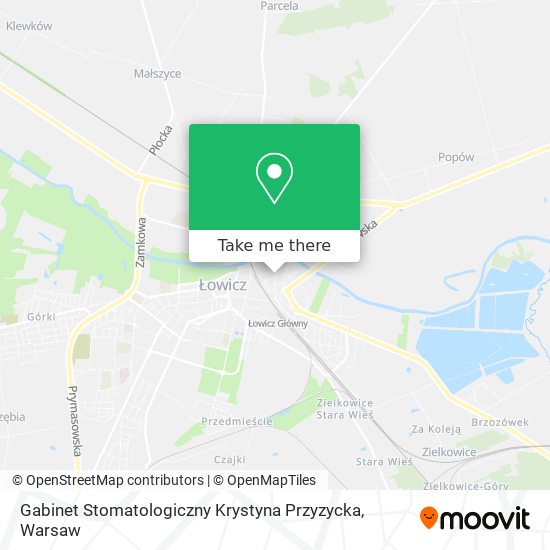 Gabinet Stomatologiczny Krystyna Przyzycka map