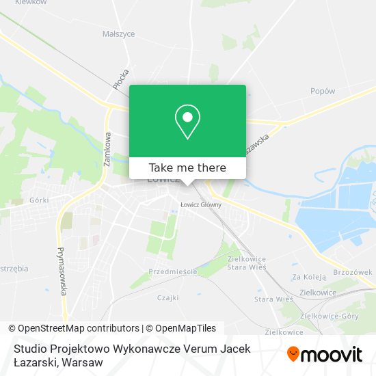 Studio Projektowo Wykonawcze Verum Jacek Łazarski map