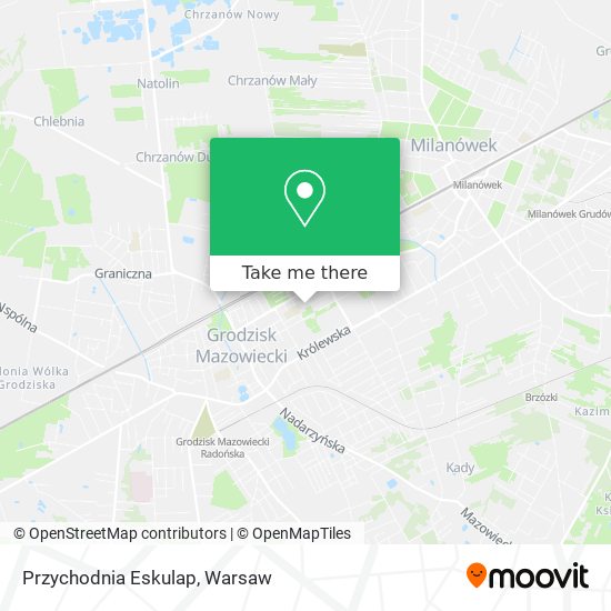 Przychodnia Eskulap map