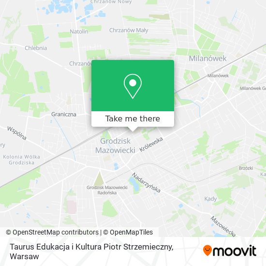 Taurus Edukacja i Kultura Piotr Strzemieczny map